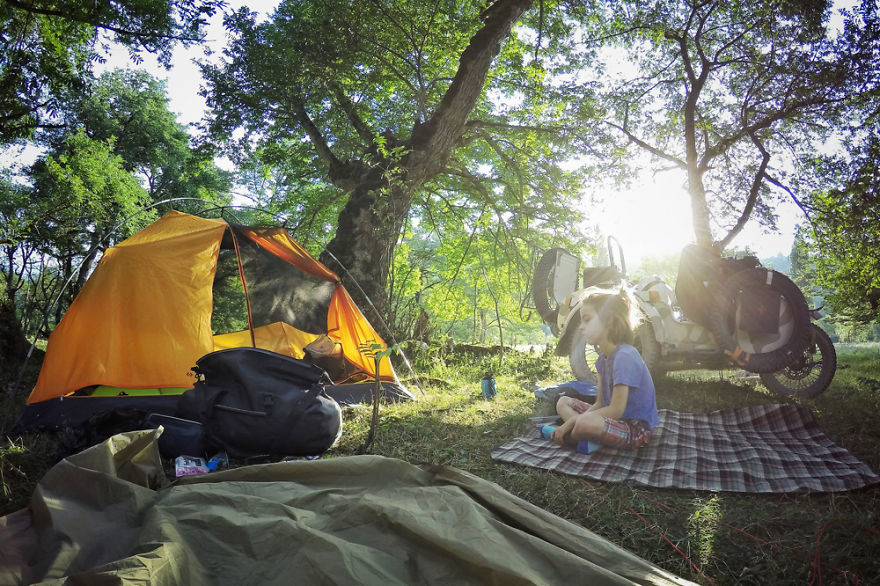 We Took Less-Traveled Roads To The Caucasus Mountains With Our 5-Year-Old Son Sitting In A Sidecar We Took Less-Traveled Roads To The Caucasus Mountains With Our 5-Year-Old Son Sitting In A Sidecar