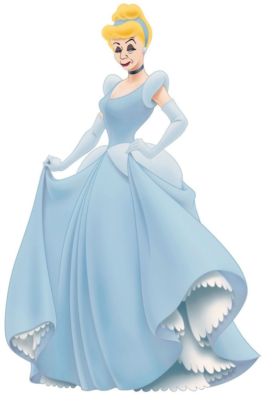 I Added Disney Villains To Their Corresponding Protagonists' Face