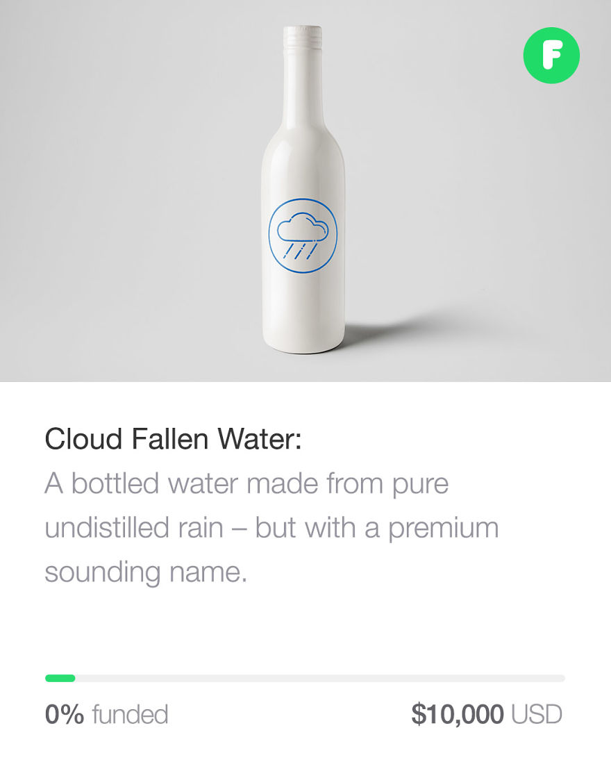 Cloud Fallen Water