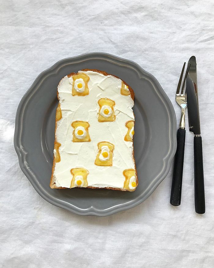 Culinary Designer Makes Real Works Of Art With Toast Making The Breakfast Wonderful