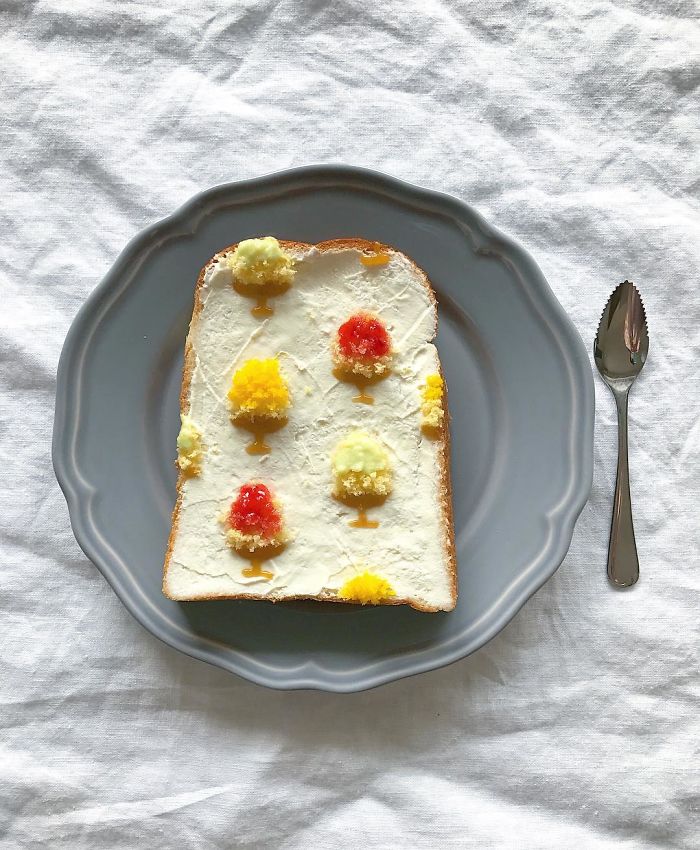 Culinary Designer Makes Real Works Of Art With Toast Making The Breakfast Wonderful