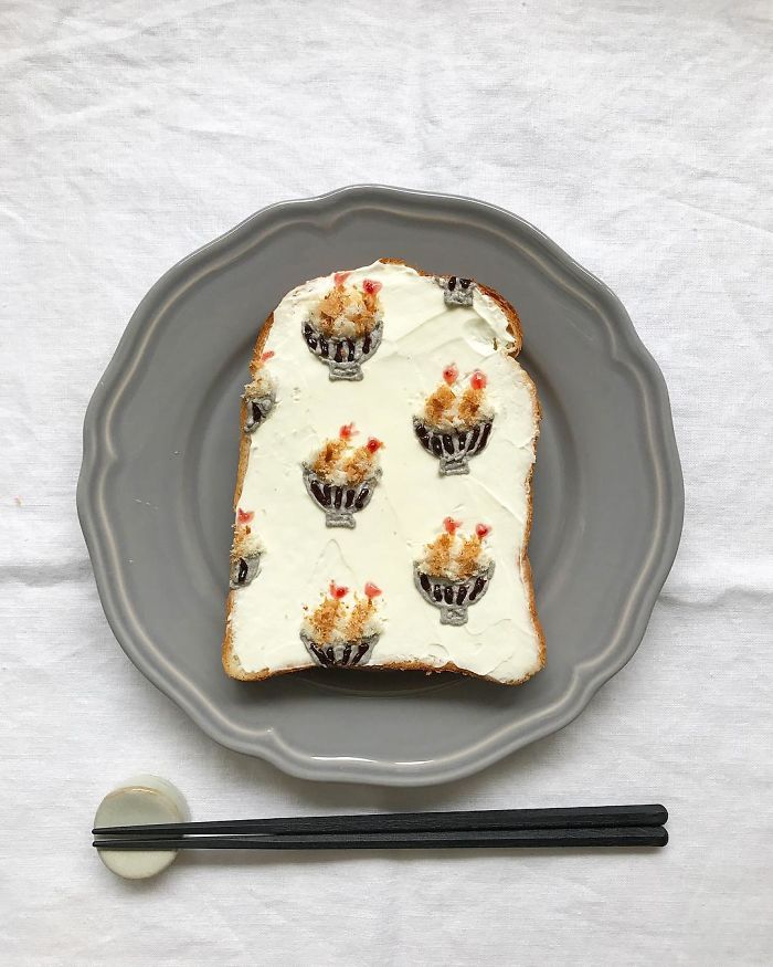 Culinary Designer Makes Real Works Of Art With Toast Making The Breakfast Wonderful