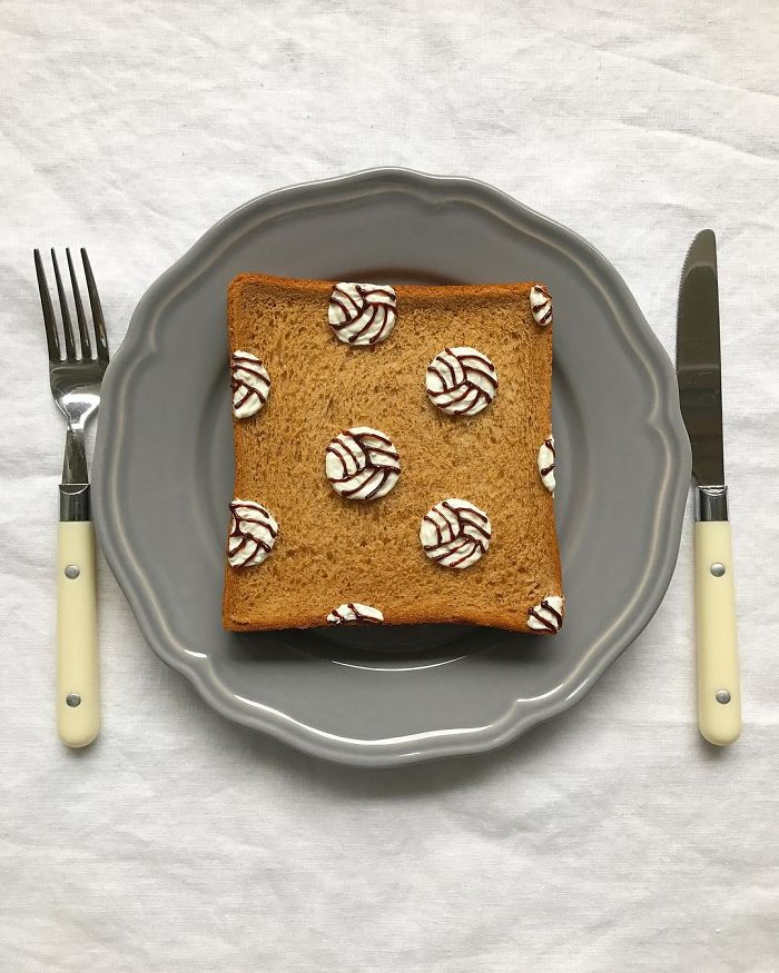 Culinary Designer Makes Real Works Of Art With Toast Making The Breakfast Wonderful