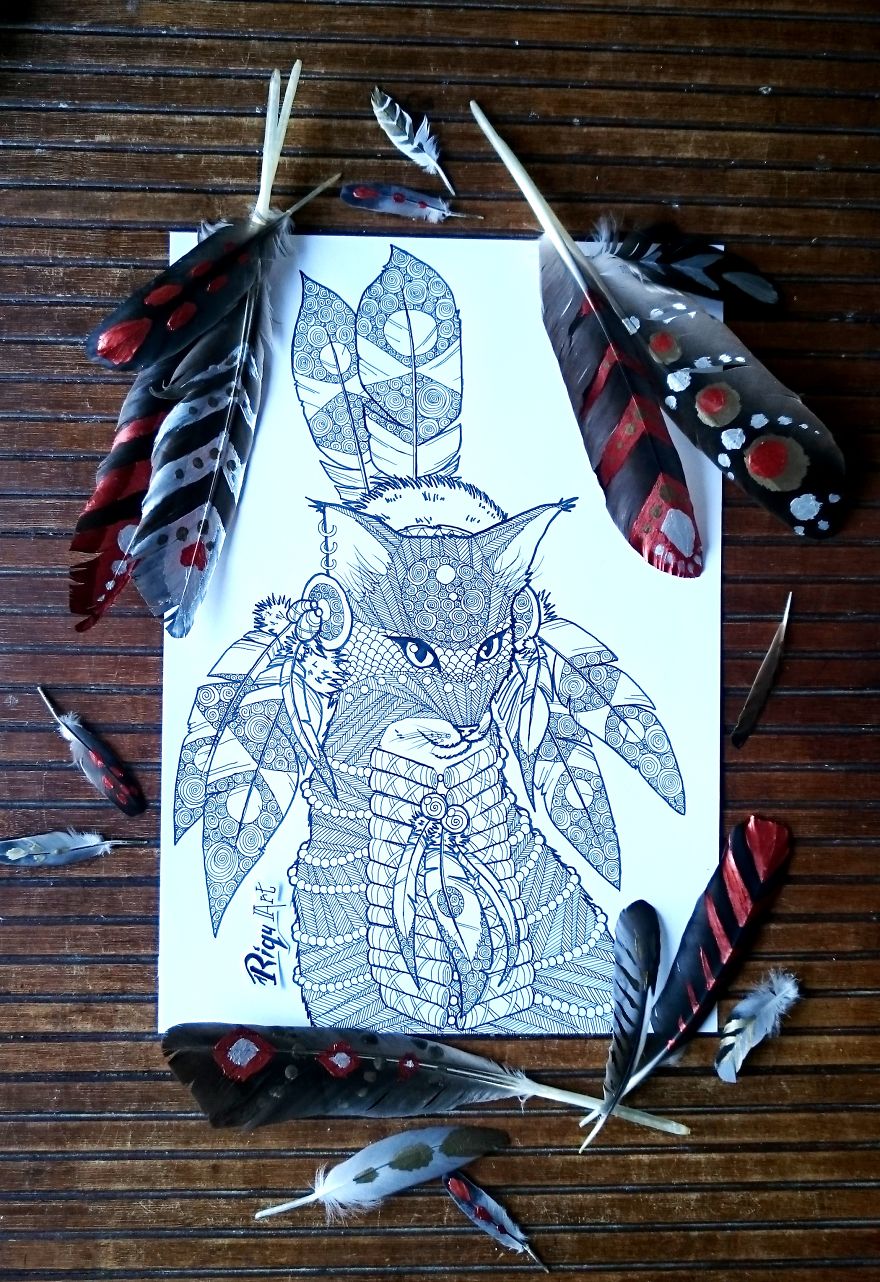 Pii Is The Teacher Of All Little Kittens In The Tribe