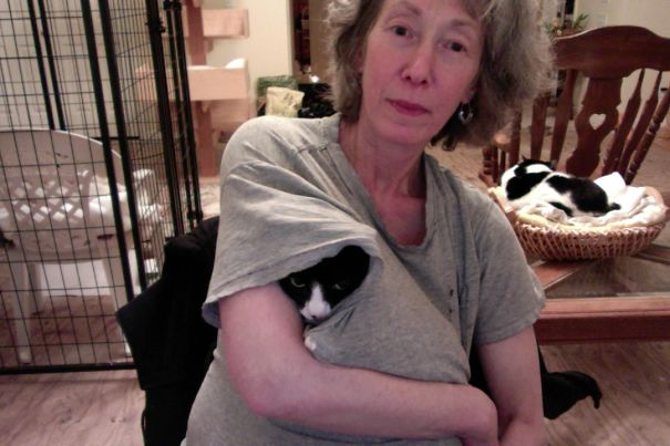 So What, I Climbed Under Your Shirt To Keep Warm! Frankly, I Think You Look Like The Doofus Here...