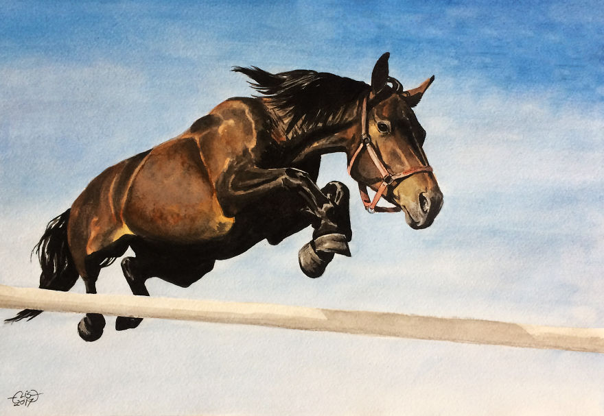 Estonian Artist Captures Personalities Of Horses With Her Realistic Hand-Drawn Art Estonian Artist Captures Personalities Of Horses With Her Realistic Hand-Drawn Art