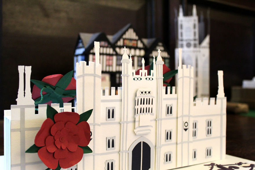 Artists Create Incredible London Landmarks From Paper