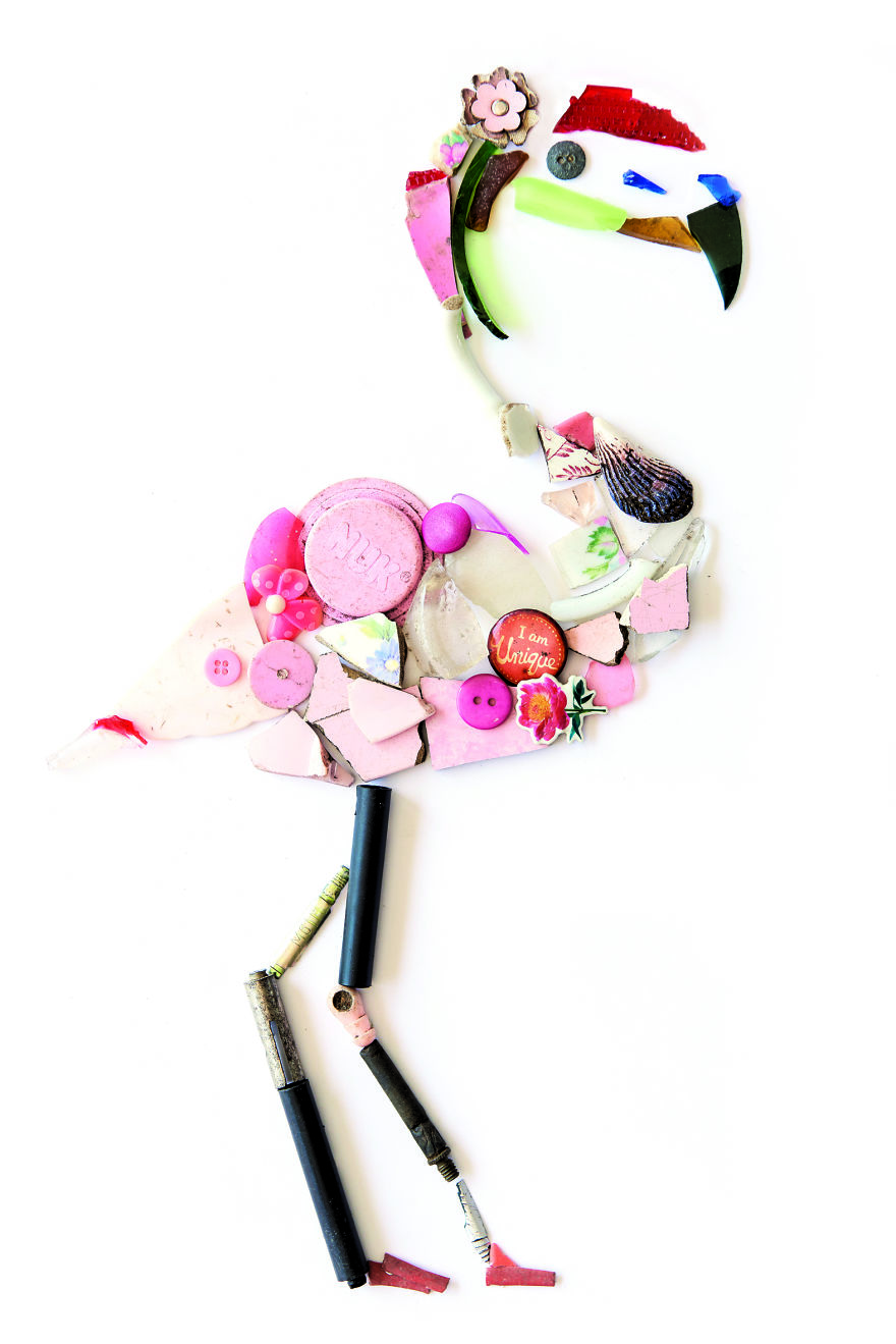 We Create Art From Trash