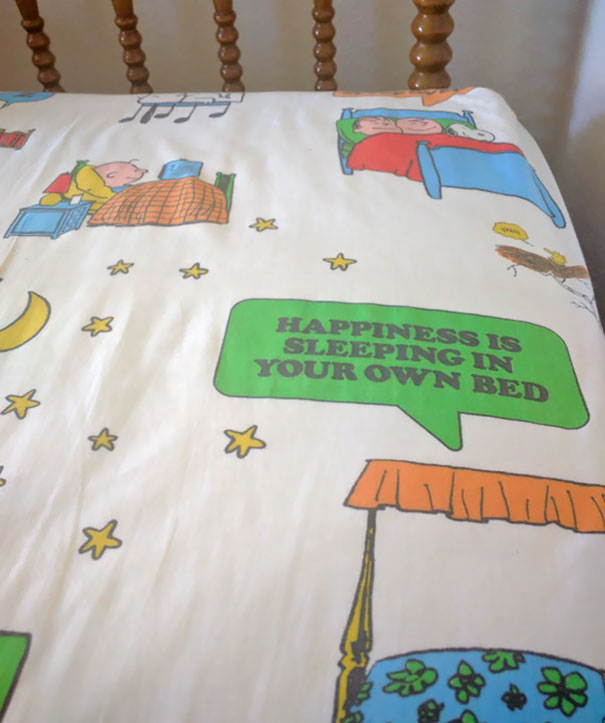 Passive Aggressive Sheets At My Mother-In-Law's House