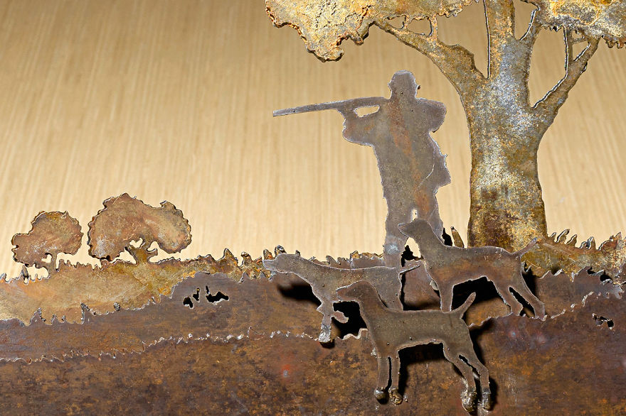 He Must Get A Lot Of Birds To Need 3 Dogs!