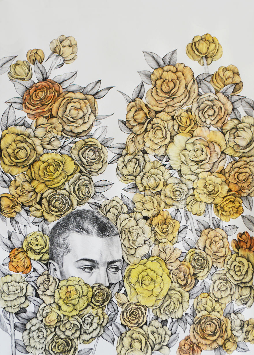 In-Between Leaves: A Series Of Artworks Inspired By The Natural World We Live In