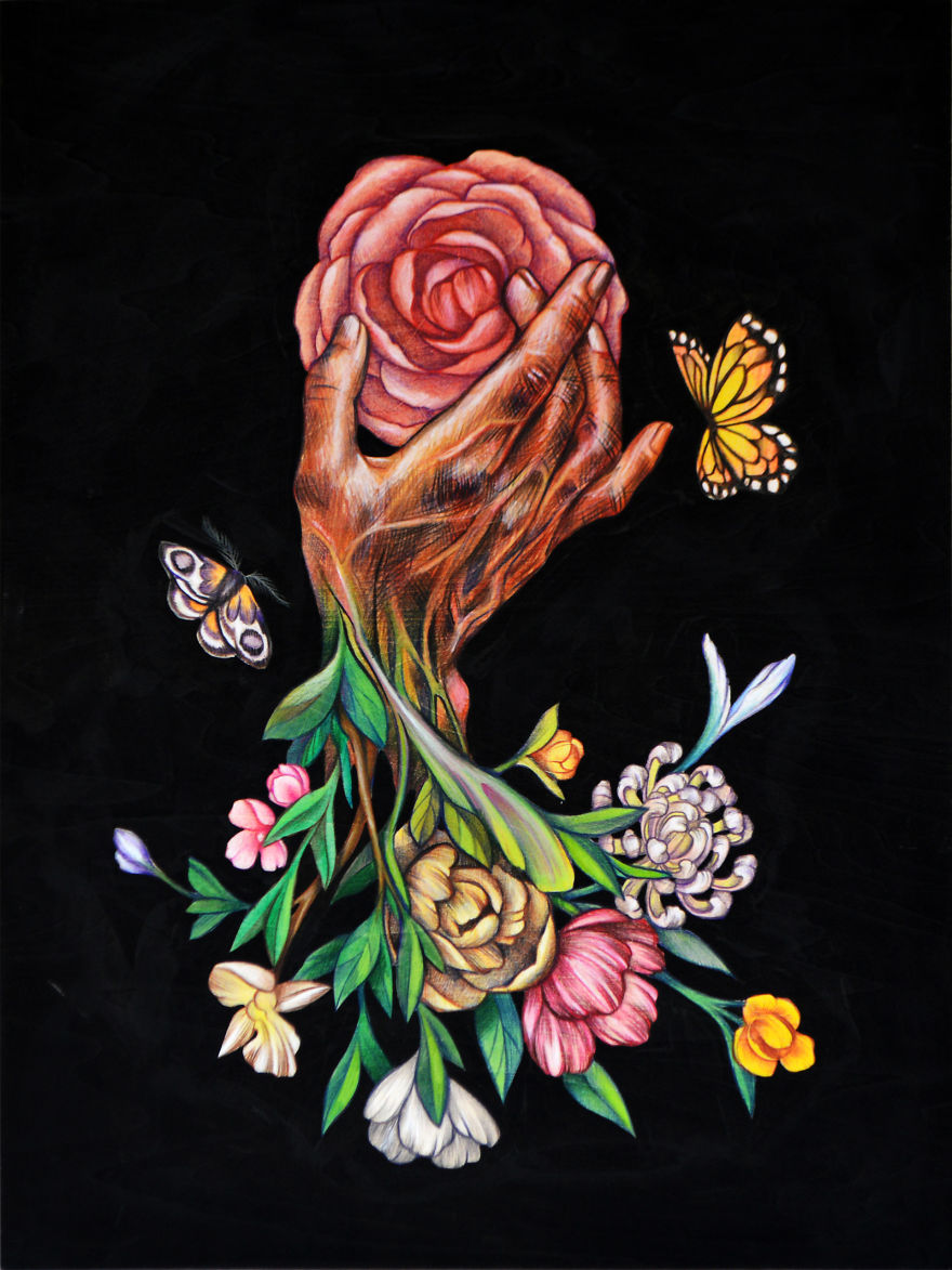 In-Between Leaves: A Series Of Artworks Inspired By The Natural World We Live In In-Between Leaves: A Series Of Artworks Inspired By The Natural World We Live In