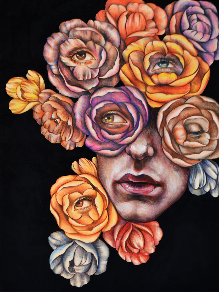 In-Between Leaves: A Series Of Artworks Inspired By The Natural World We Live In