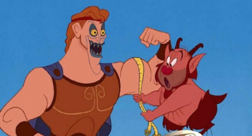 I Added Disney Villains To Their Corresponding Protagonists' Face