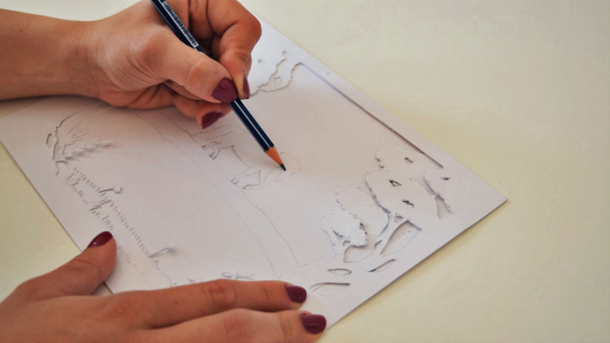 I Made A Magical 3D Paper Cut Light Box I Made A Magical 3D Paper Cut Light Box