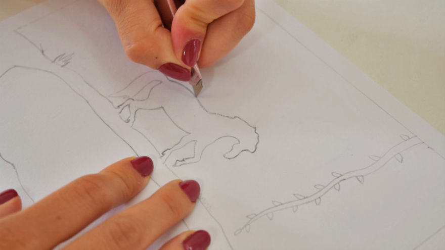 I Made A Magical 3D Paper Cut Light Box I Made A Magical 3D Paper Cut Light Box