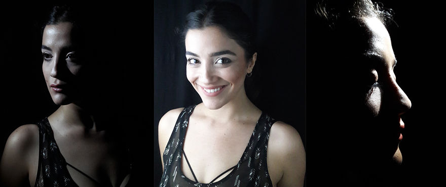 I Made A Photoshoot Only With A Single Flashlight And A Randomly Selected Average Smartphone