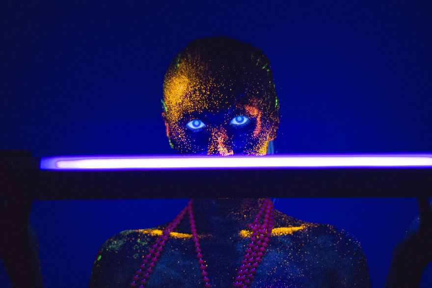 I Created Neon UV Photography To Help Me Cope With My Traumatic Brain Injury After A Drunk Driver Changed My Life (NNFW) I Created Neon UV Photography To Help Me Cope With My Traumatic Brain Injury After A Drunk Driver Changed My Life (NNFW)