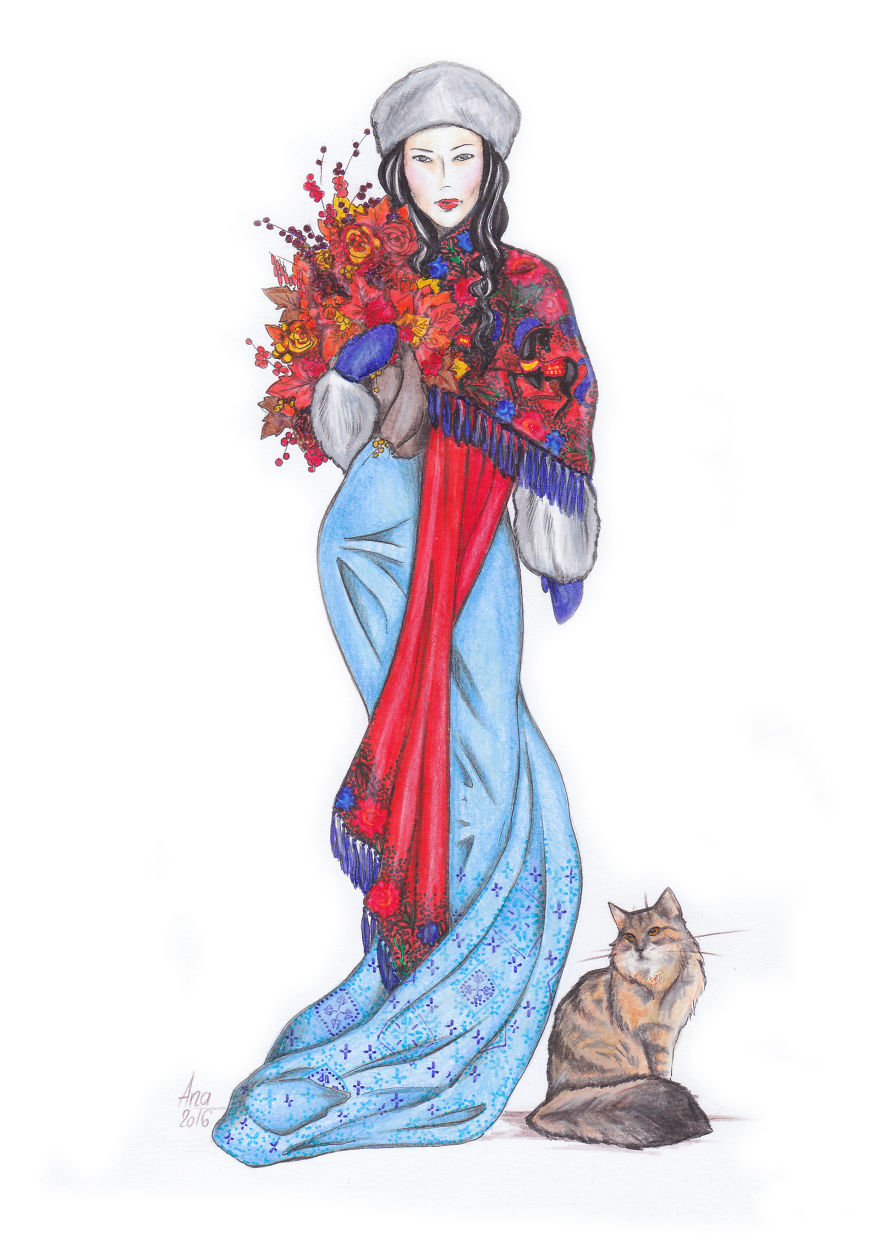 I Draw Beautiful Women Figures In Order To Express My Emotions, Inspiration And Imagination I Draw Beautiful Women Figures In Order To Express My Emotions, Inspiration And Imagination