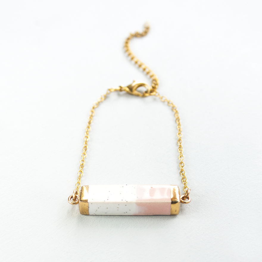 I Made This Minimalist Geometric Ceramic Jewelry I Made This Minimalist Geometric Ceramic Jewelry