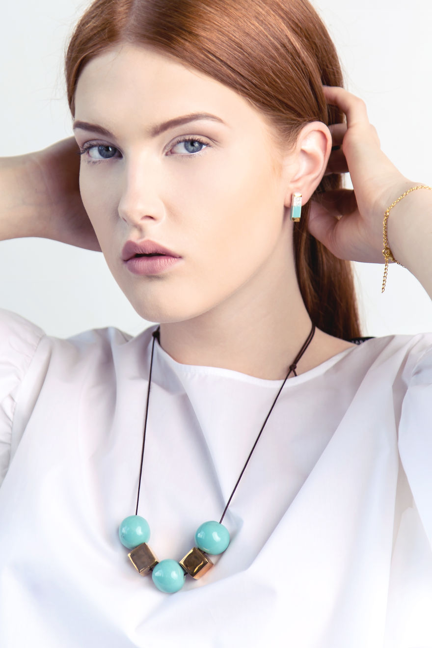 I Made This Minimalist Geometric Ceramic Jewelry I Made This Minimalist Geometric Ceramic Jewelry