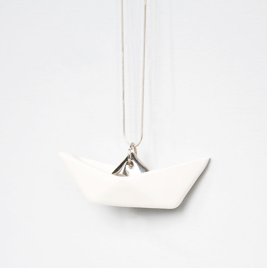 I Made This Minimalist Geometric Ceramic Jewelry