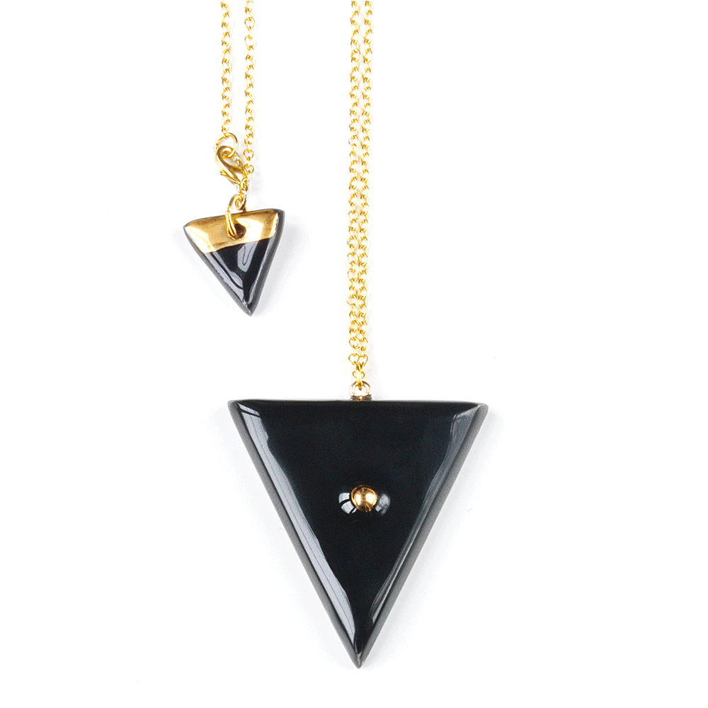 I Made This Minimalist Geometric Ceramic Jewelry I Made This Minimalist Geometric Ceramic Jewelry