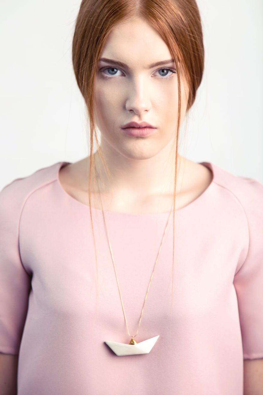 I Made This Minimalist Geometric Ceramic Jewelry