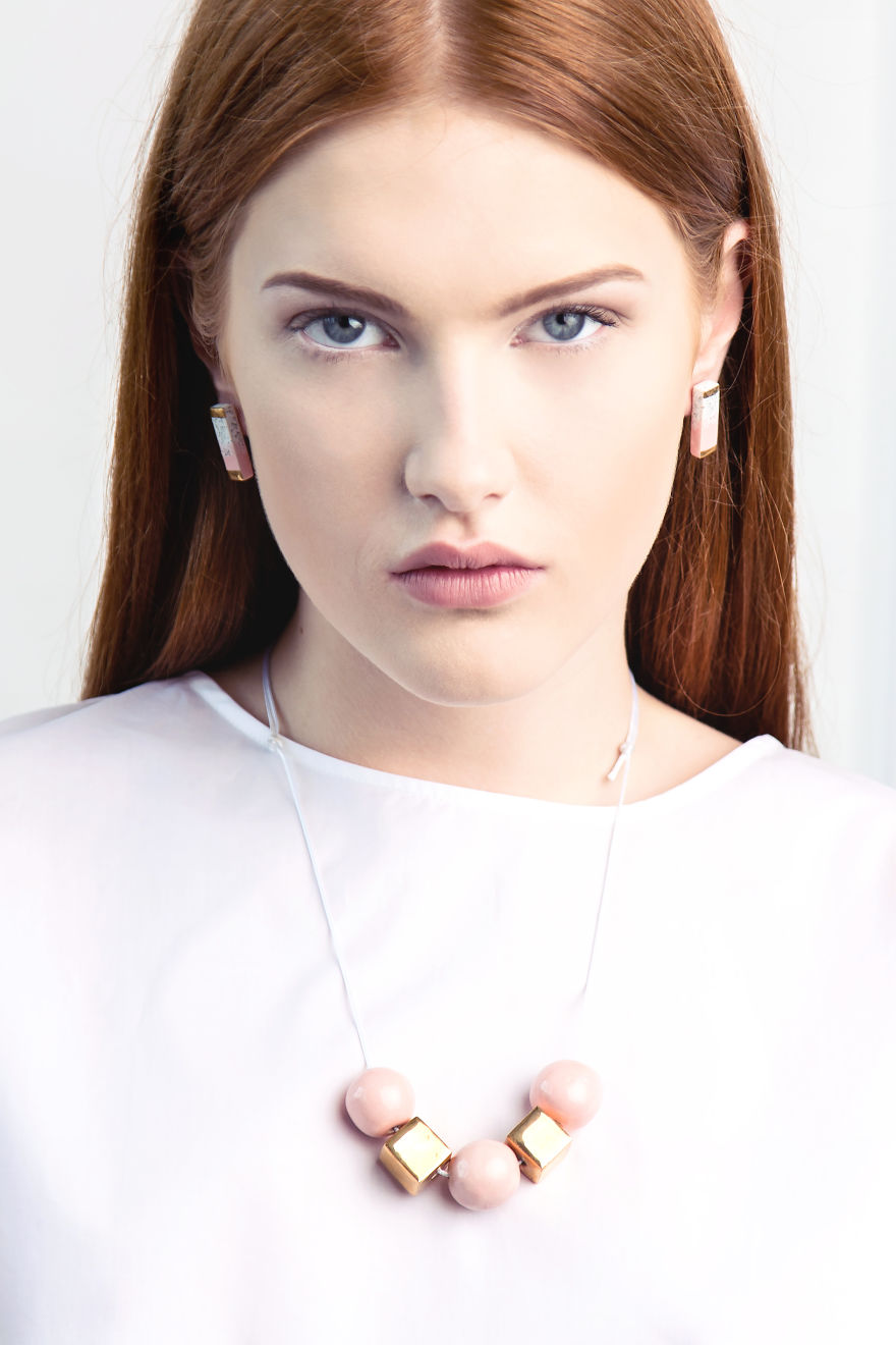 I Made This Minimalist Geometric Ceramic Jewelry I Made This Minimalist Geometric Ceramic Jewelry