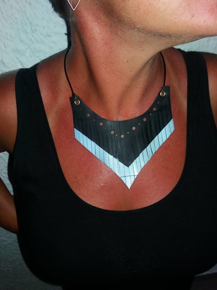 I Make Jewelry And Accessories Out Of Upcycled Bike And Car Inner Tubes