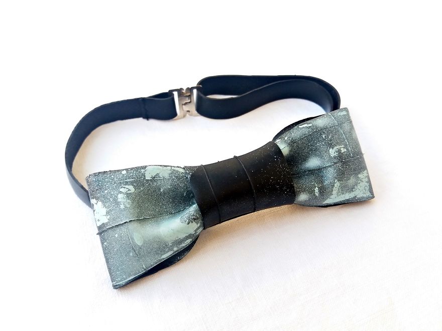 I Make Jewelry And Accessories Out Of Upcycled Bike And Car Inner Tubes