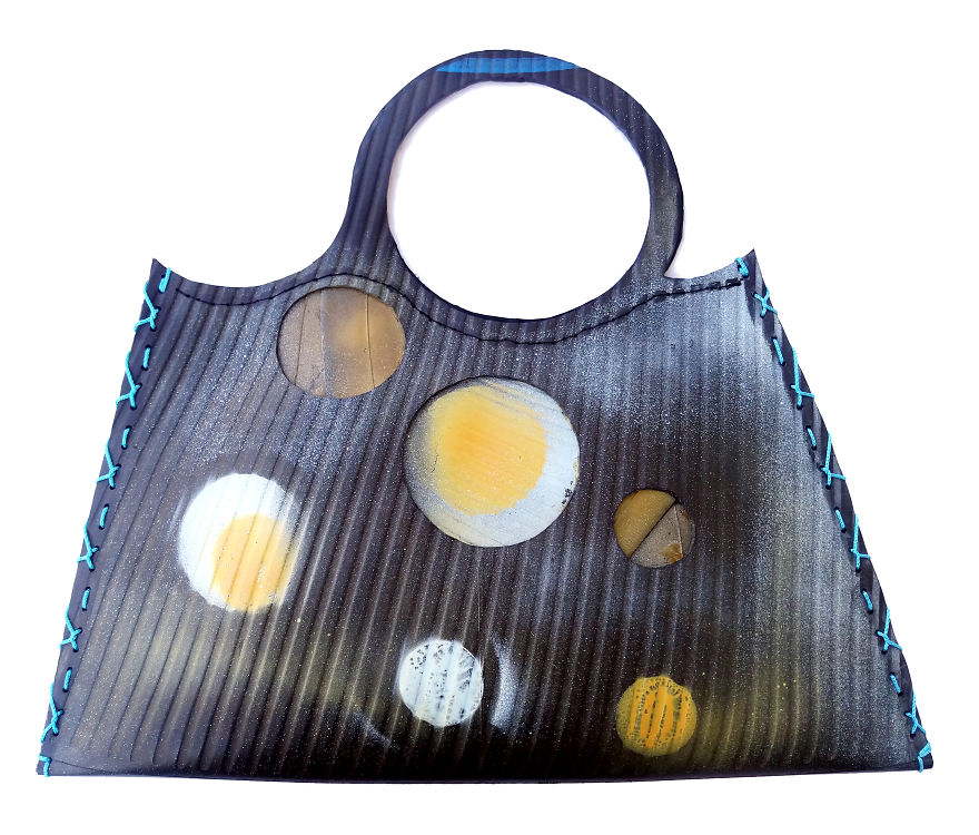 I Make Jewelry And Accessories Out Of Upcycled Bike And Car Inner Tubes