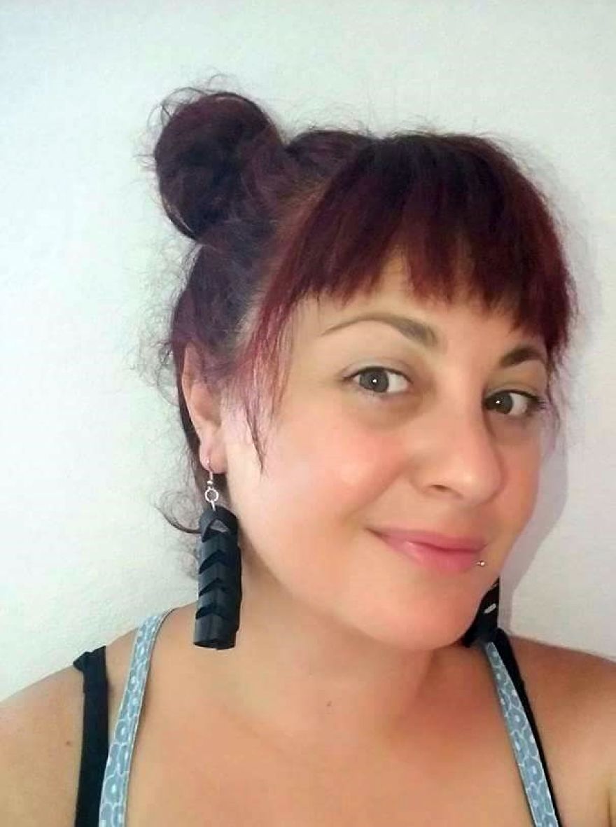 I Make Jewelry And Accessories Out Of Upcycled Bike And Car Inner Tubes