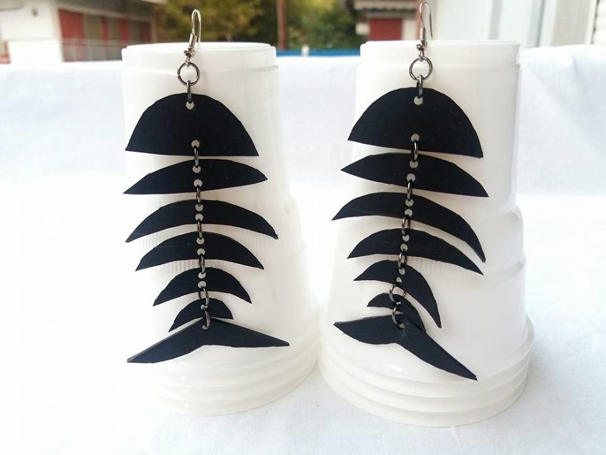 I Make Jewelry And Accessories Out Of Upcycled Bike And Car Inner Tubes