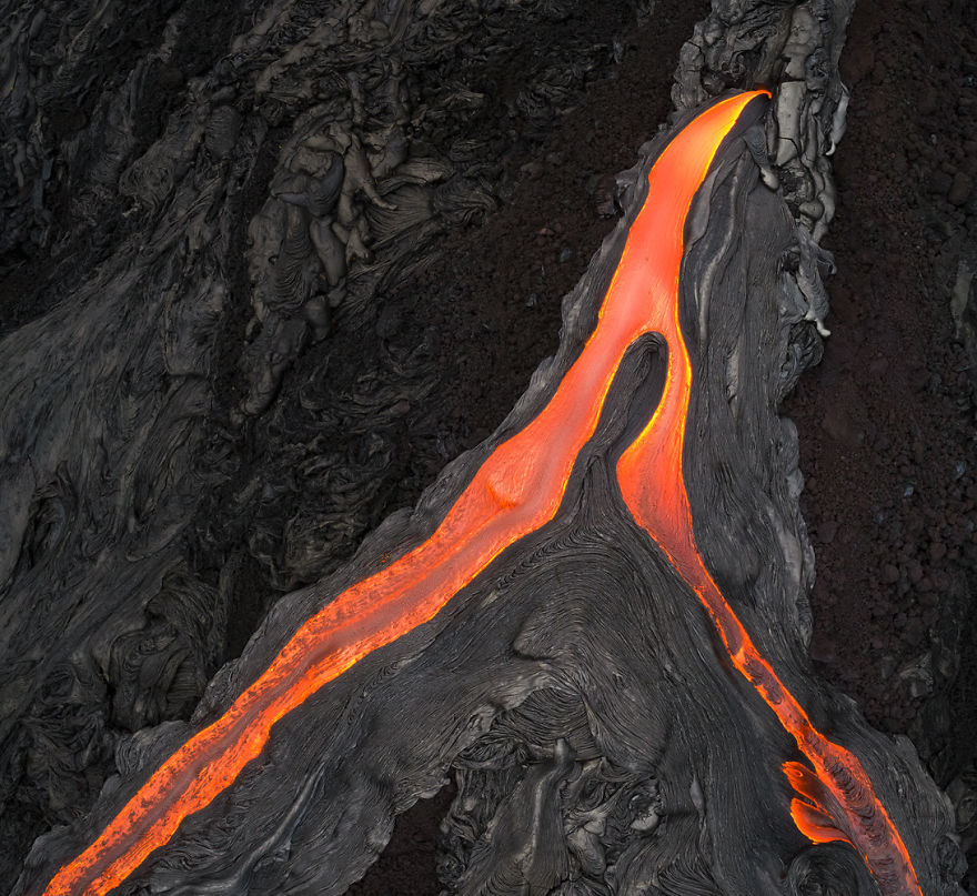 I Melted My Drone Camera Flying Too Close To The Lava Flows Of Mount Kilauea, Hawaii I Melted My Drone Camera Flying Too Close To The Lava Flows Of Mount Kilauea, Hawaii