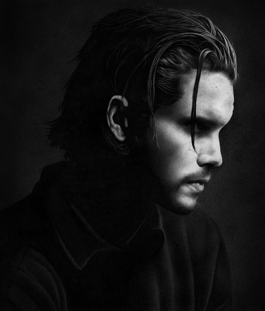 I Spent 150 Hours And Over A Million Dots To Create This Drawing With A Ballpoint Pen