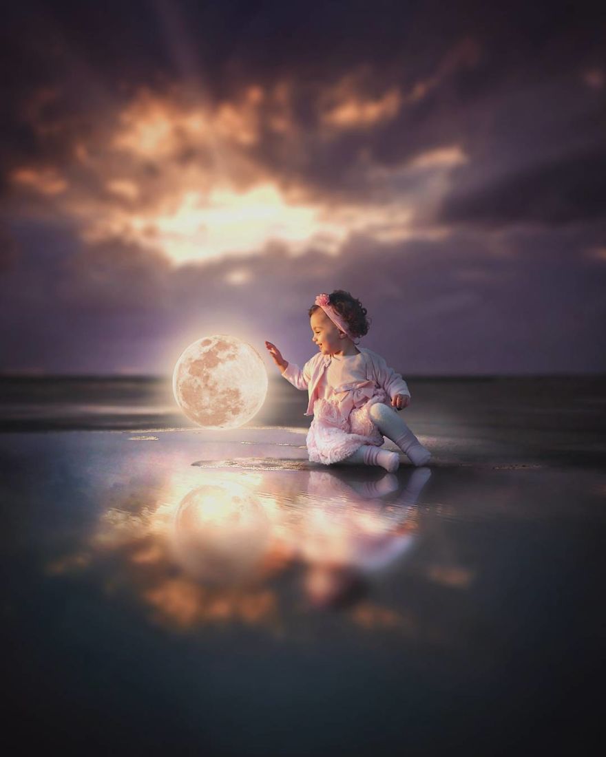 I Took Photos Of My Family And Digitally Edited Them Into A Crazy Fantasy Land