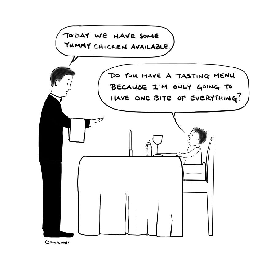 Our Son Loves The Tasting Menu