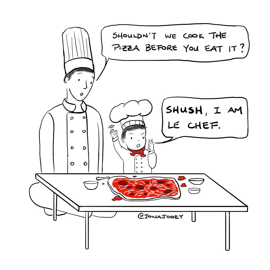 Baobao's A Pro At Making Pizza