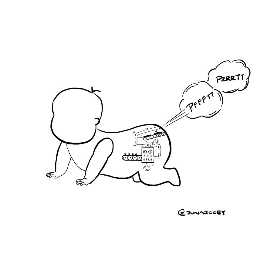 Babies Are Just Cute Fart Machines