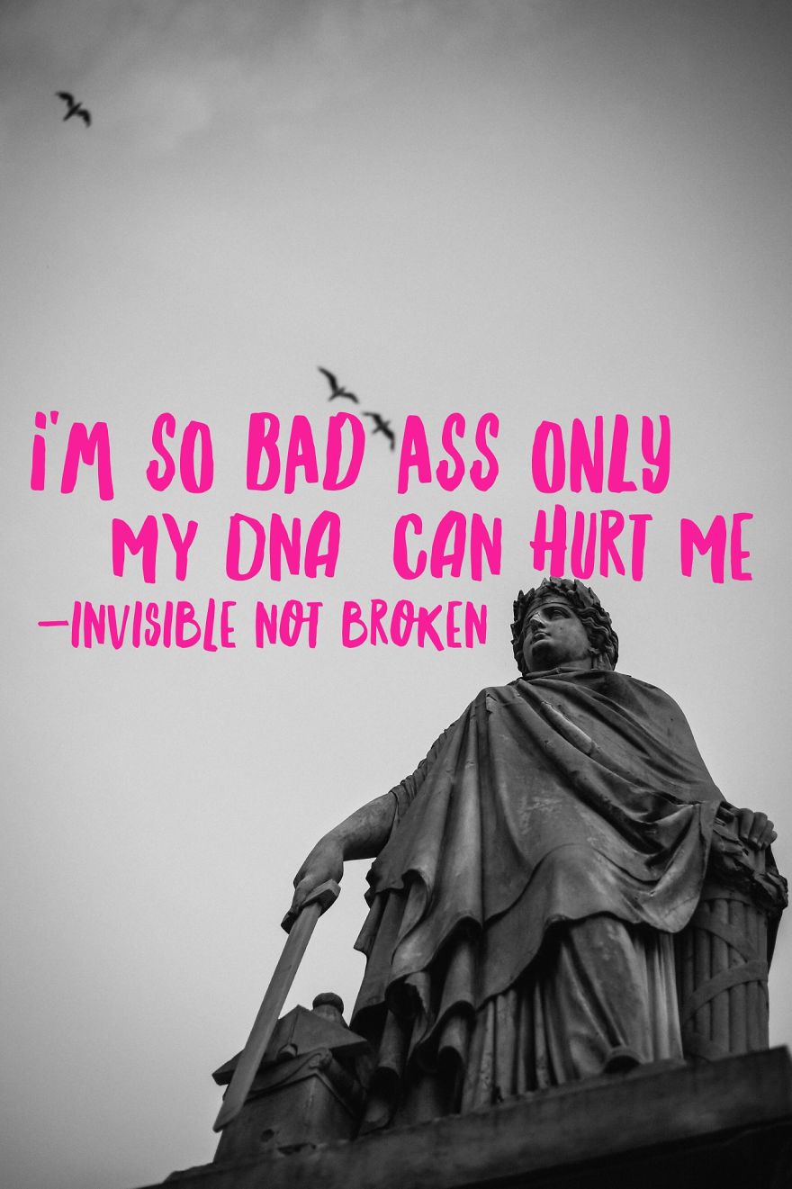 I Make Motivation Posters For People Who Have Chronic Illness Like Me With Some Snark