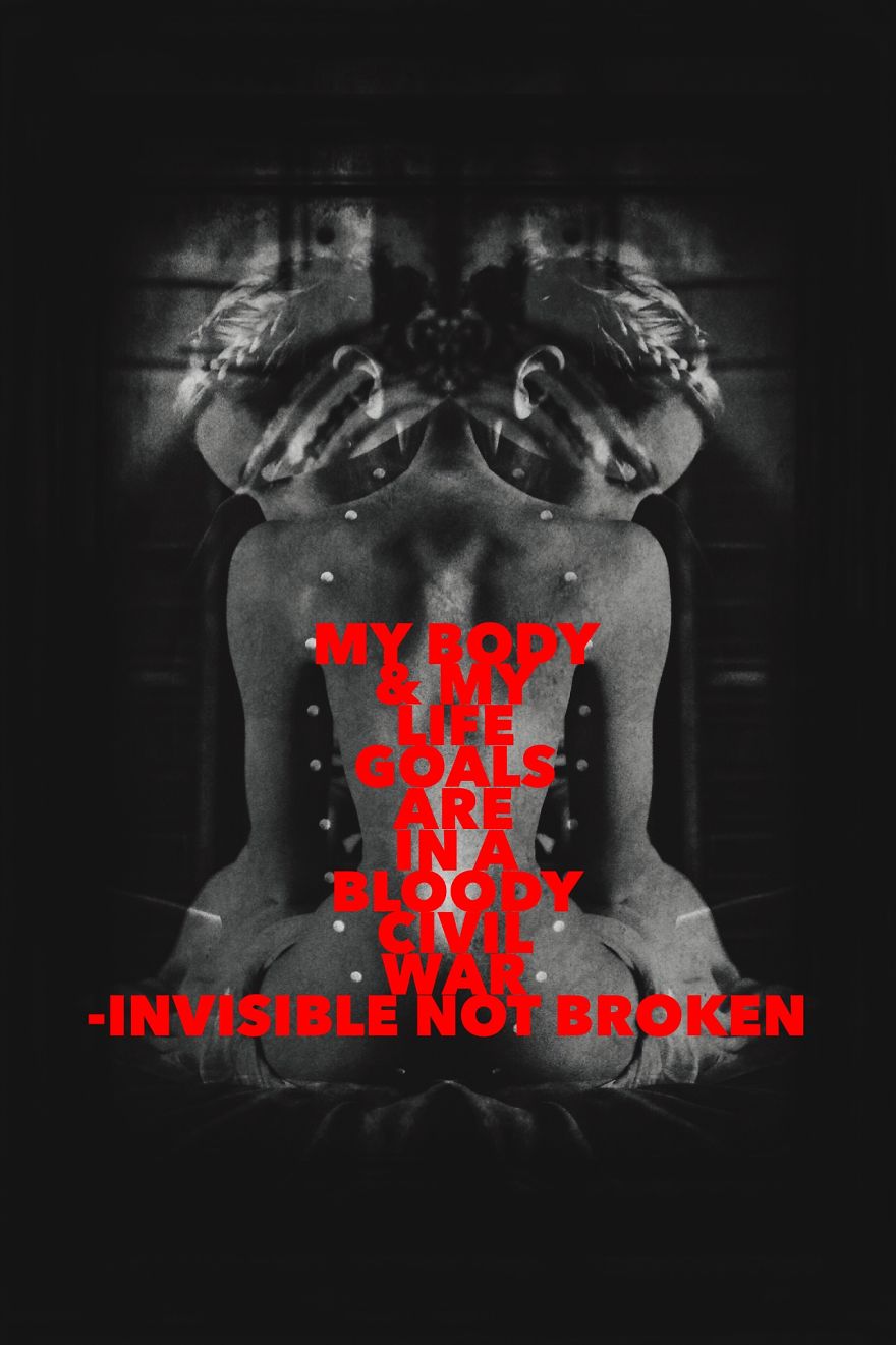 I Make Motivation Posters For People Who Have Chronic Illness Like Me With Some Snark