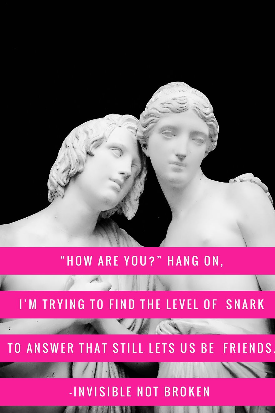 I Make Motivation Posters For People Who Have Chronic Illness Like Me With Some Snark