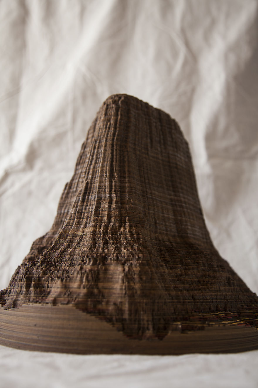 I Made A Super Detailed Psychedelic Model Of Devils Tower I Made A Super Detailed Psychedelic Model Of Devils Tower