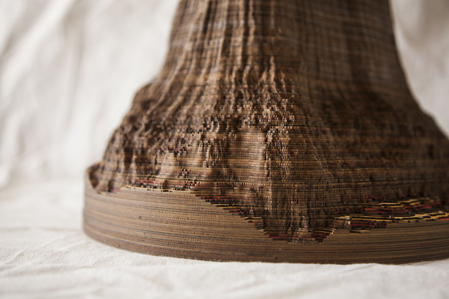 I Made A Super Detailed Psychedelic Model Of Devils Tower I Made A Super Detailed Psychedelic Model Of Devils Tower