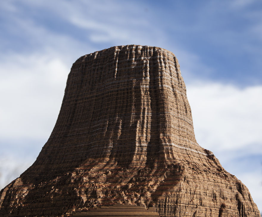 I Made A Super Detailed Psychedelic Model Of Devils Tower I Made A Super Detailed Psychedelic Model Of Devils Tower