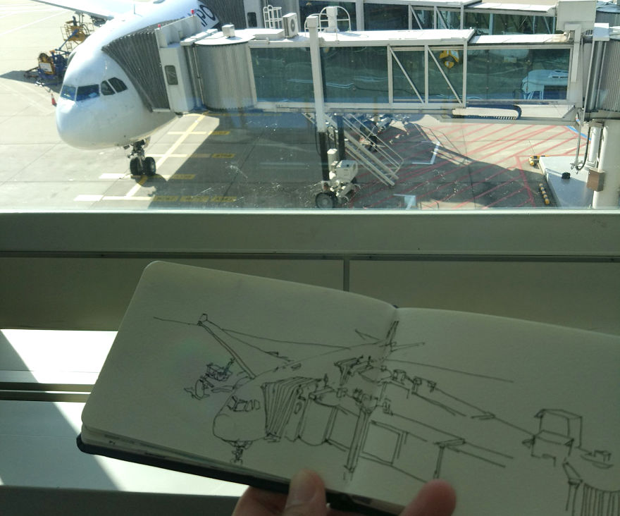 I Toured South Korea With A Tiny Bicycle And A Tiny Sketchbook I Toured South Korea With A Tiny Bicycle And A Tiny Sketchbook