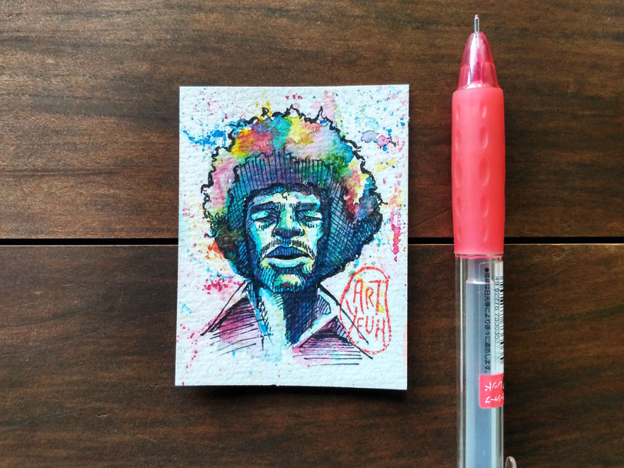 I Made Small Artworks To Overcome Blank Page Syndrome I Made Small Artworks To Overcome Blank Page Syndrome