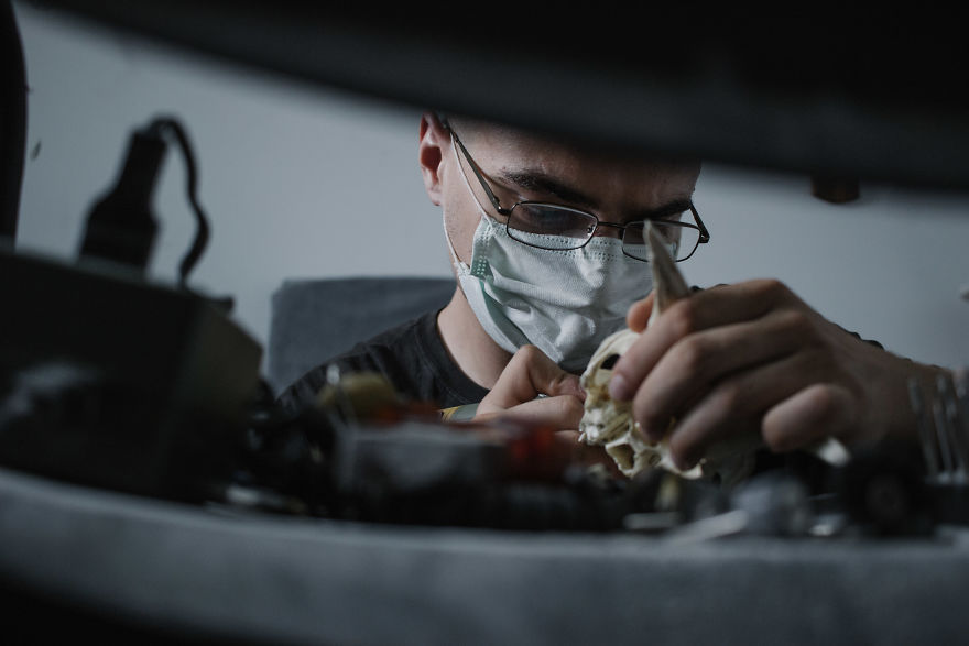 After Being Arrested For Drugs This Man Started Carving Skulls And Turned His Life Around