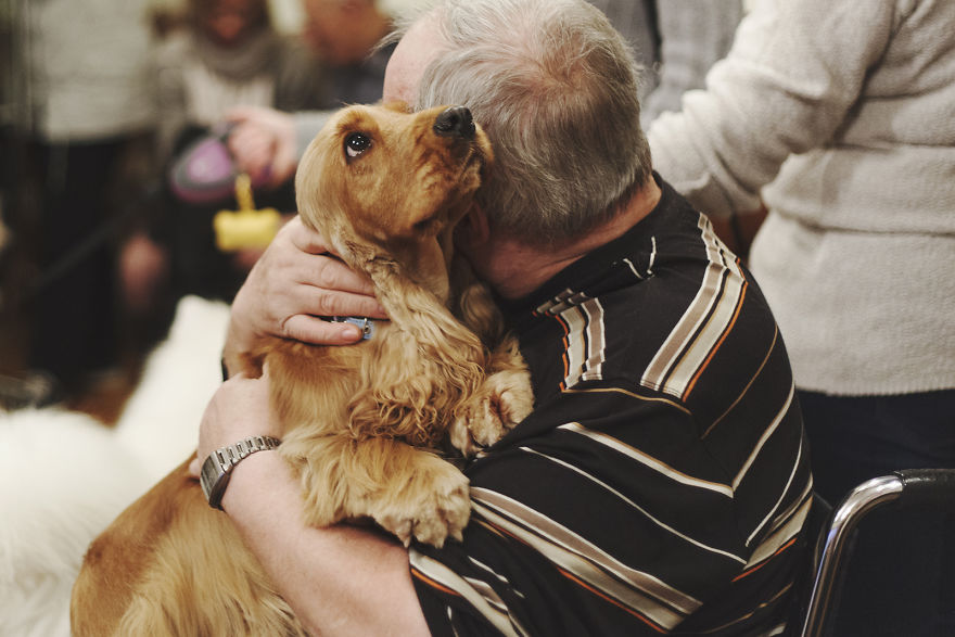 We Followed Local Canistherapy Center Team To Senior Foster Homes And Children Hospitals For Two Years To Document People Emotions We Followed Local Canistherapy Center Team To Senior Foster Homes And Children Hospitals For Two Years To Document People Emotions